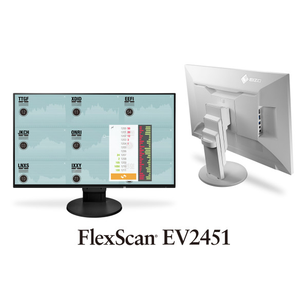 Ecran EIZO FlexScan 16:9 EV2451 Noir