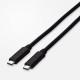 Câble EIZO CC200SS -BK USB Type-C vers USB Type-C noir de 2M